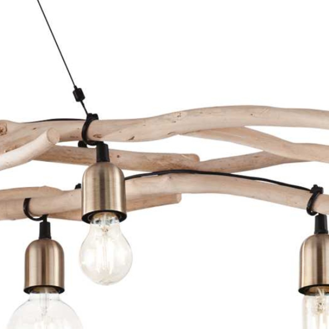 Ideal Lux DRIFTWOOD SP6 180922 E27 Lámpara LED vintage