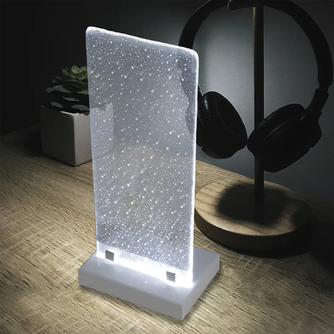 Abat-jour en verre Familamp COOPER 351 LP