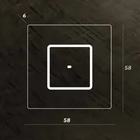 Familamp COOPER 351 PL60 plafonnier en verre