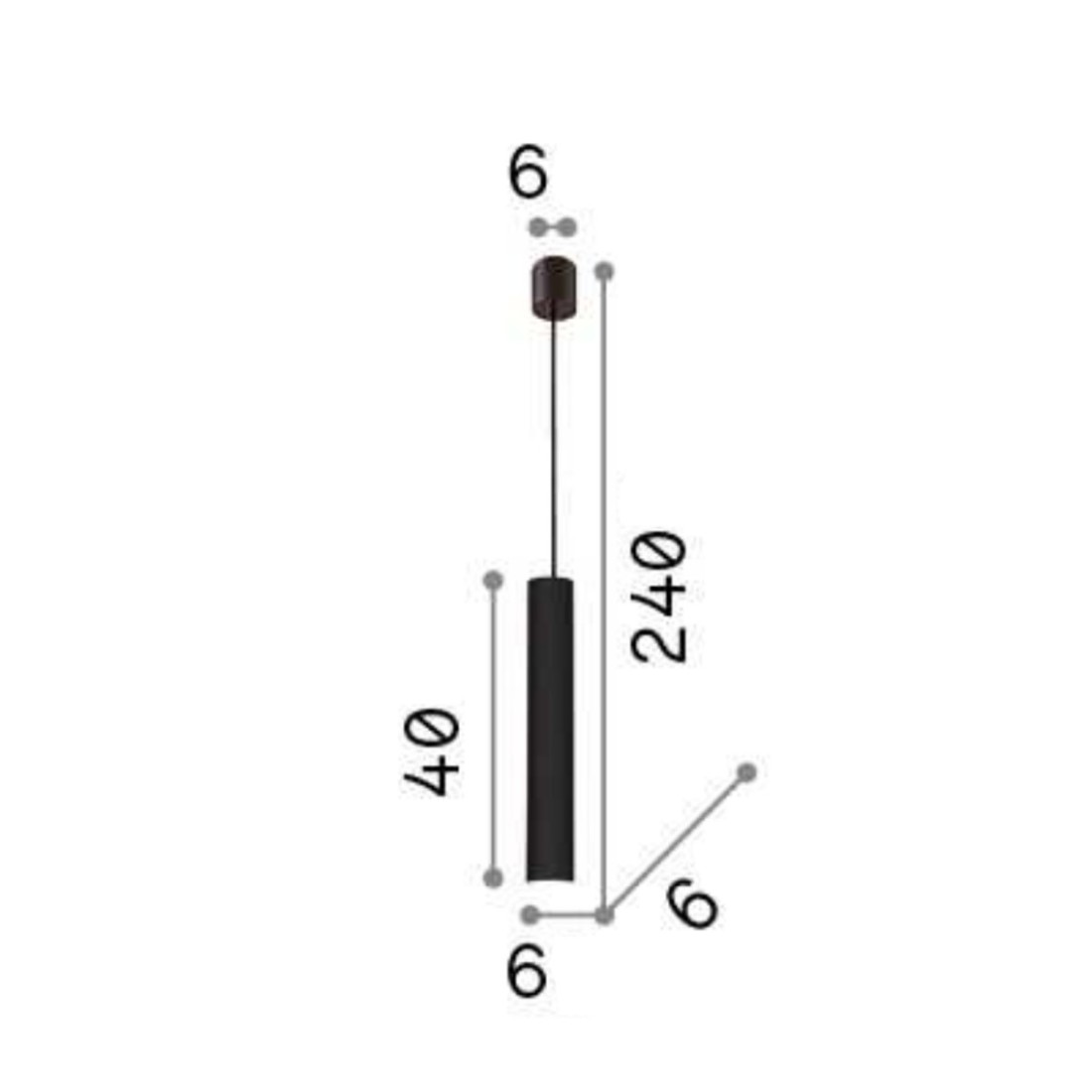 Klassischer Kronleuchter Ideal Lux LOOK SP1 SMALL 170589 GU10 LED