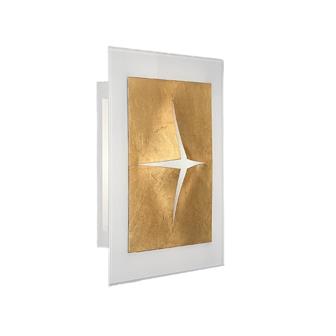 Aplique de pared clásico LAM 4525 1A E27 LED con corte central