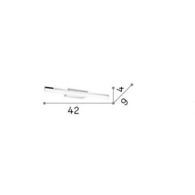 Applique RIFLESSO AP42 Ideal Lux