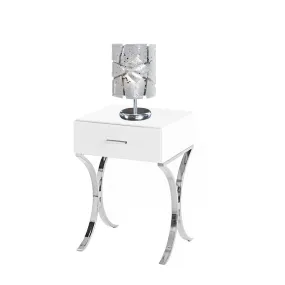 Silber-schwarzes Blattglas...