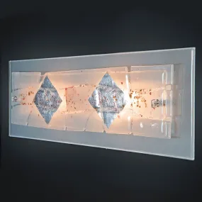Applique murale en verre...