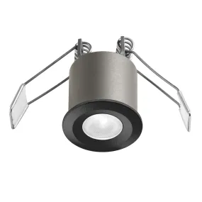 Gea Led GFA1091C Einbaustrahler aus schwarzem Aluminium
