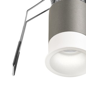 Spot encastré Gea Led GFA1100C aluminium blanc