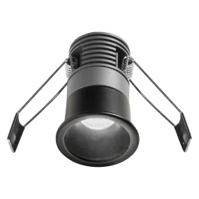 Gea Led GFA1111N Aluminium schwarzer Einbaustrahler