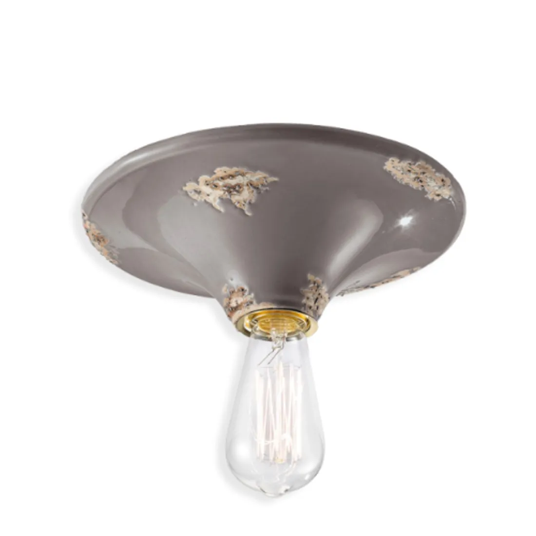 Plafoniera rustica Ferroluce Retrò VINTAGE C134 E27 LED