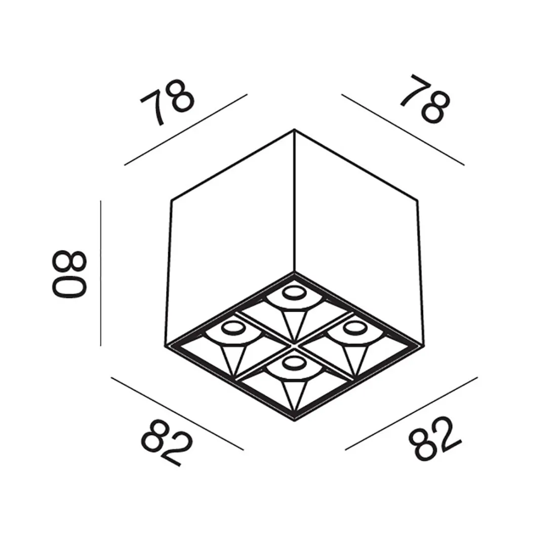 Plafoniera Gea Led GFA1140