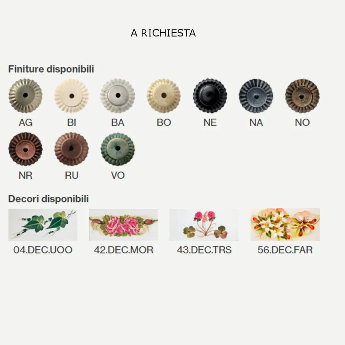 Aplique clásico Ferroluce BRINDISI A501 AP E27 LED