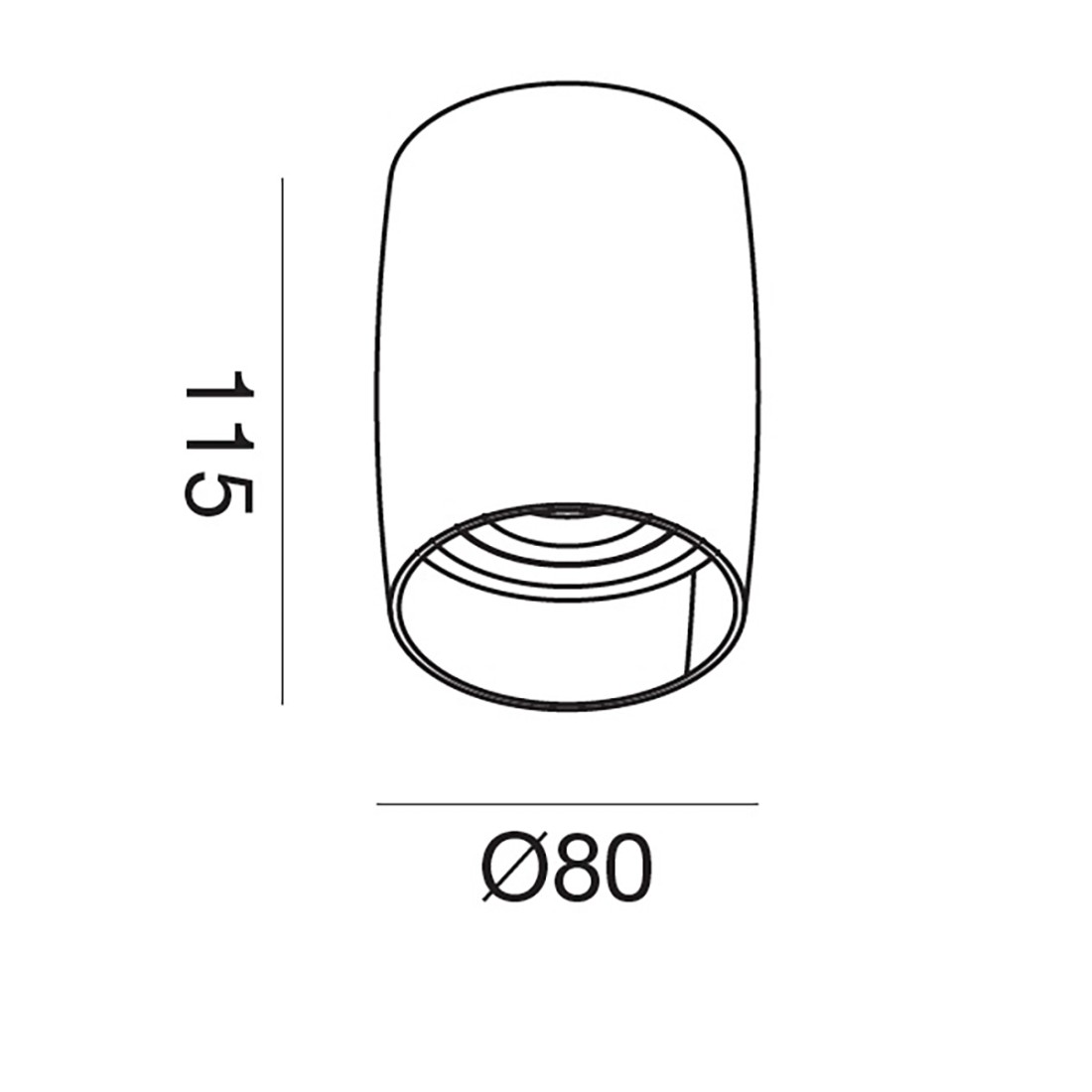 Plafoniera Gea Led GFA1220