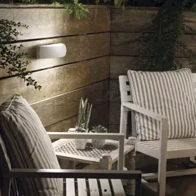 Applique murale extérieure en aluminium avec culot e27. LED.