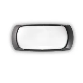 Bande d'applique en résine blanche, noire ou grise, culot e27, led.