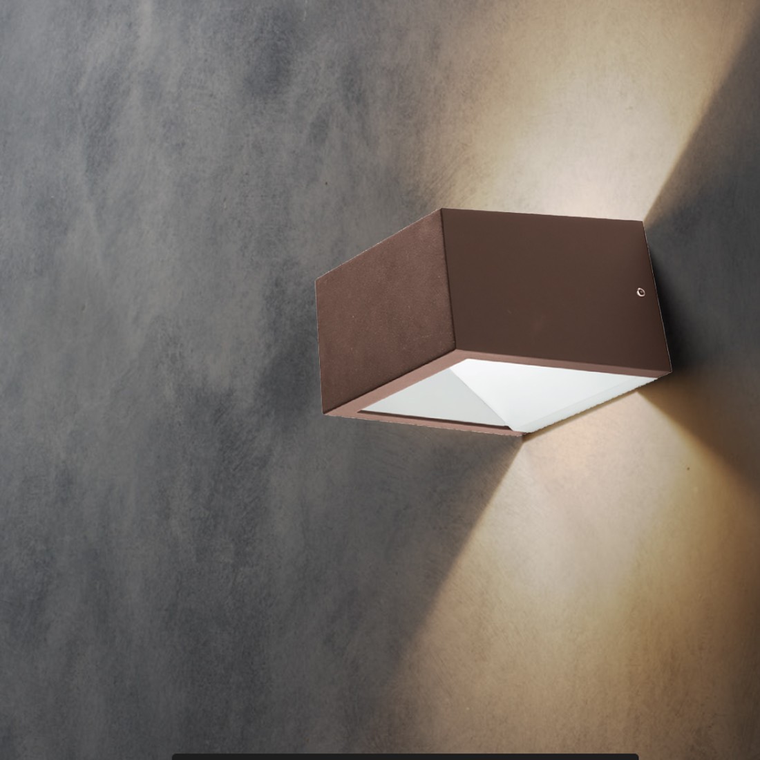 Applique corten Gea Led GES1160 IP54 LED bianco dinamico