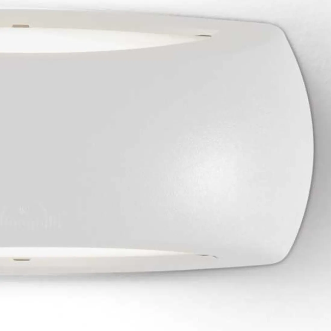 Weiße Harzband-Wandleuchte, e27-Fassung, LED.