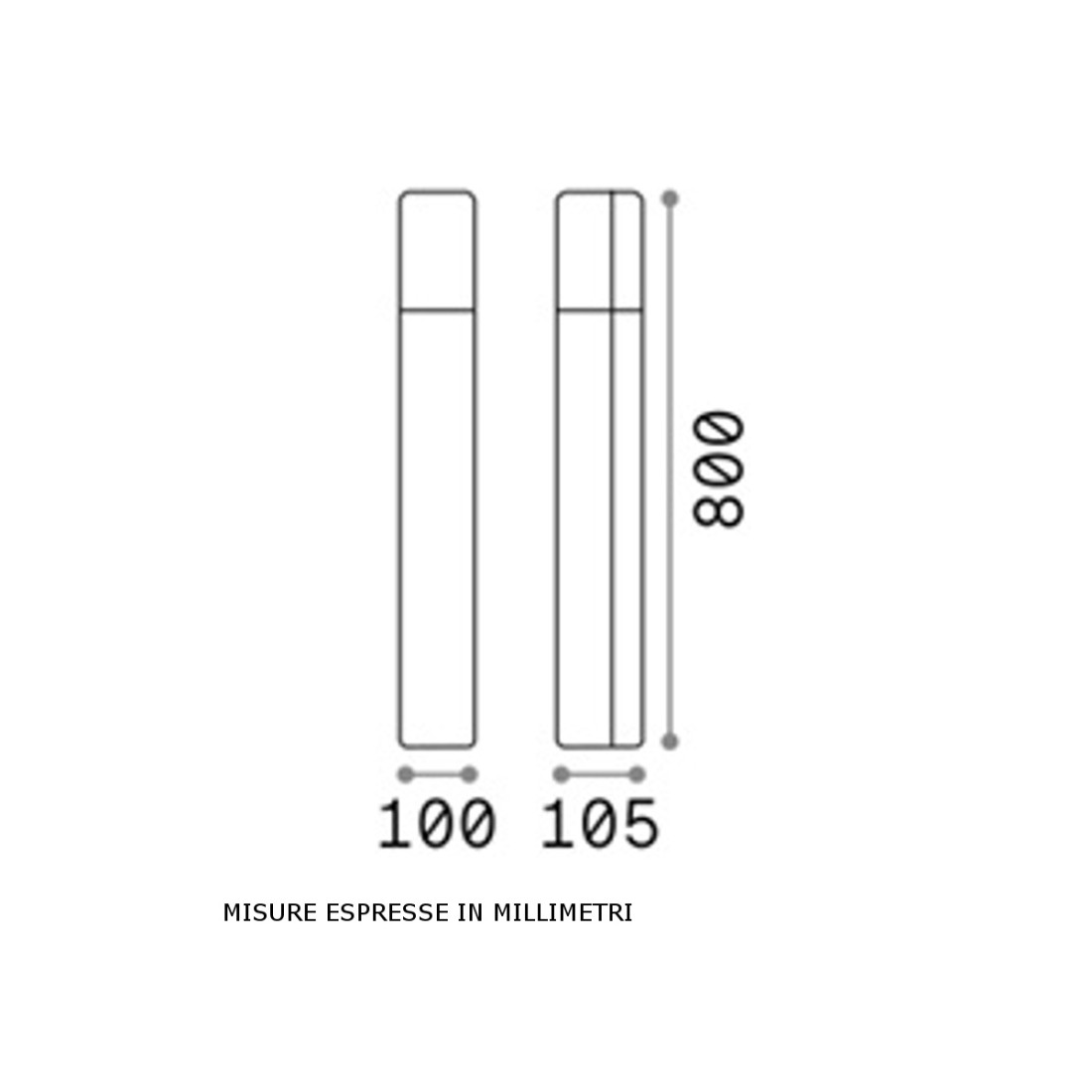 Moderne Dreieckslaterne, dreieckig, E27 Led, diffuses Licht.