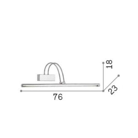 Applique BOW AP114 Ideal Lux