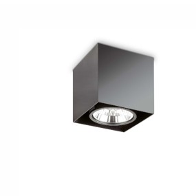 Faretto soffitto moderno Ideal Lux MOOD PL1 D15 SQUARE 140933 243931 GU10 LED spot orientabile