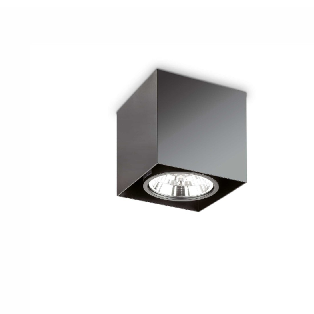 Moderner Deckenstrahler Ideal Lux MOOD PL1 D15 SQUARE 140933 243931 GU10 LED