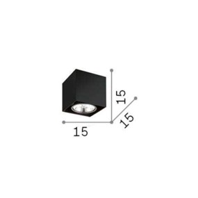 Spot MOOD PL1 SQUARE Ideal Lux
