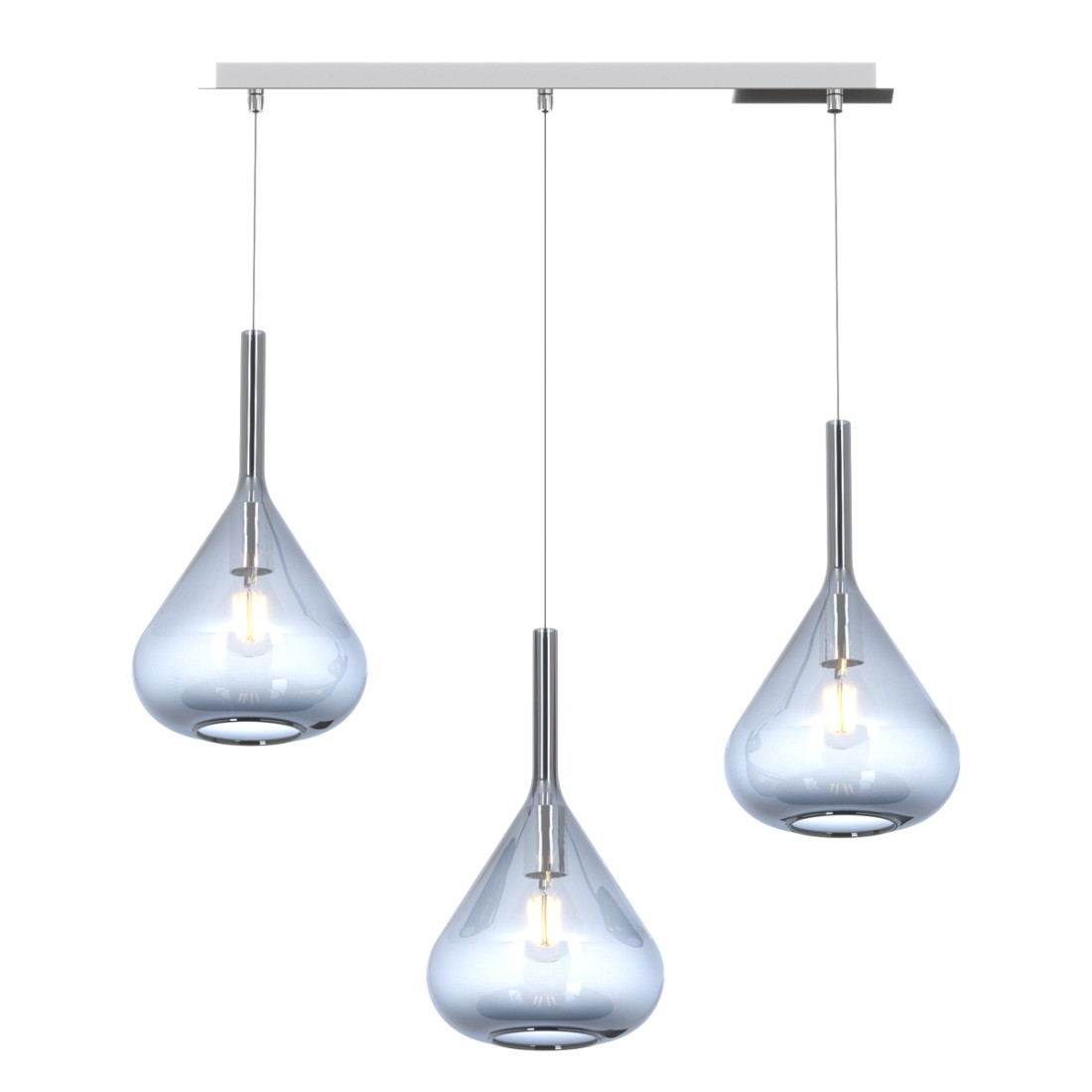 Moderner Kronleuchter Top Light KONA 1177 CR S3 R BL TR