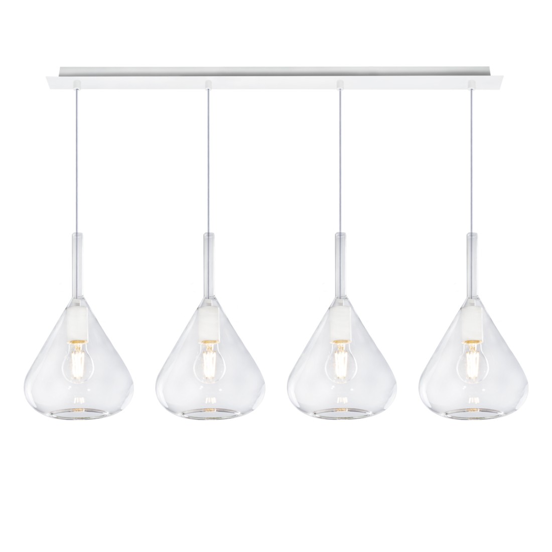 Lustre Top Light KONA 1177 BI S4 R TR