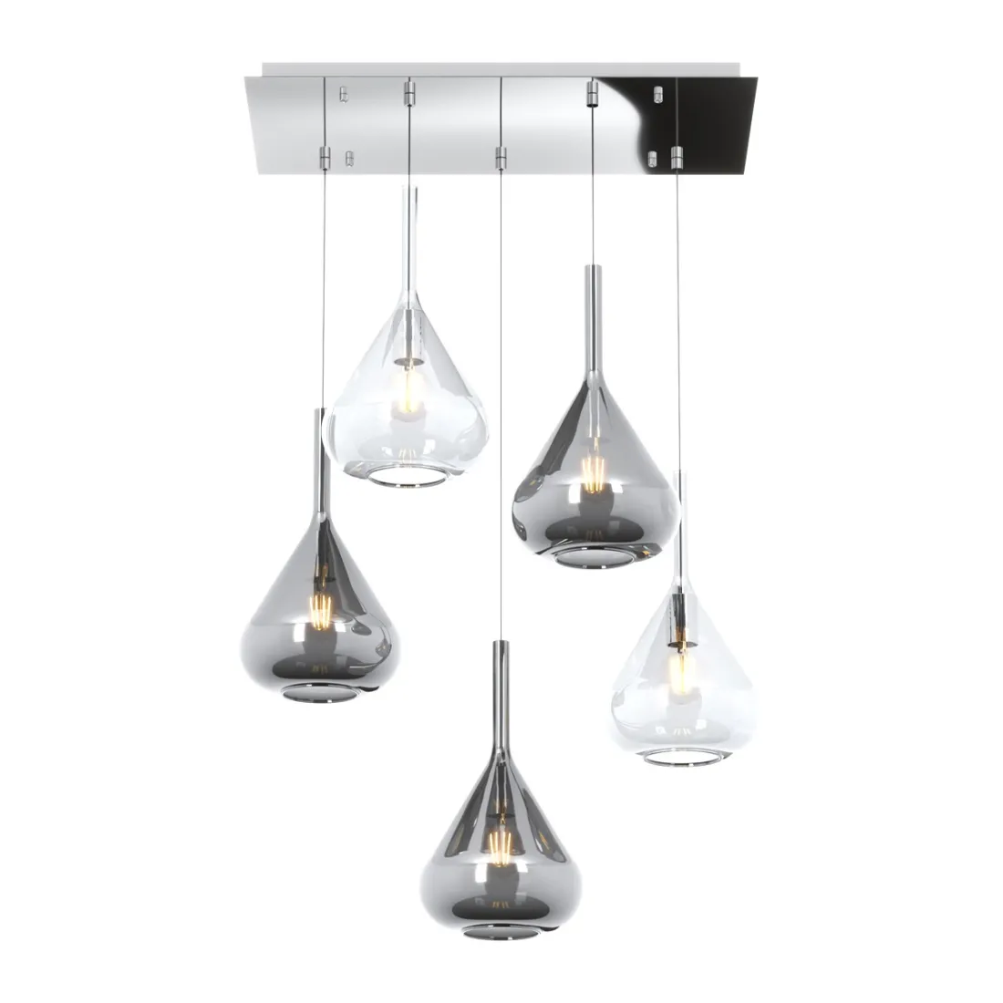 Lampadario Top Light KONA 1177 CR S5 R TF