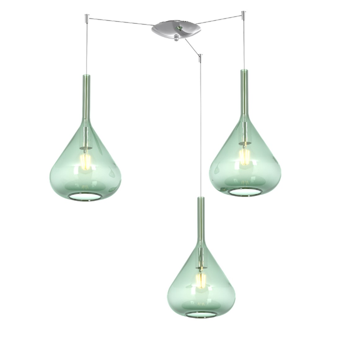 Top Light Kronleuchter KONA 1177 CR S3 S VE