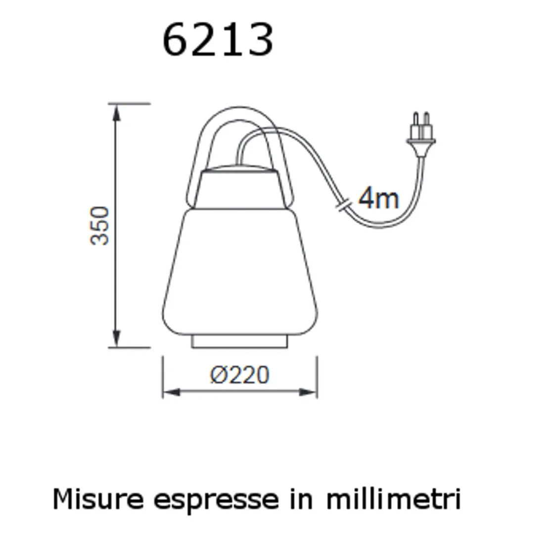 Lampadaire extérieur bras Mantra KINKE'