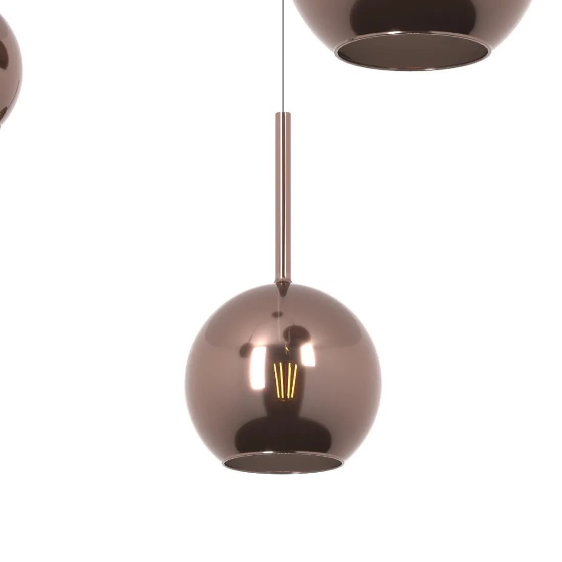 Lustre moderne Top Light FUTURE 1155 CR S3 S MIX RA