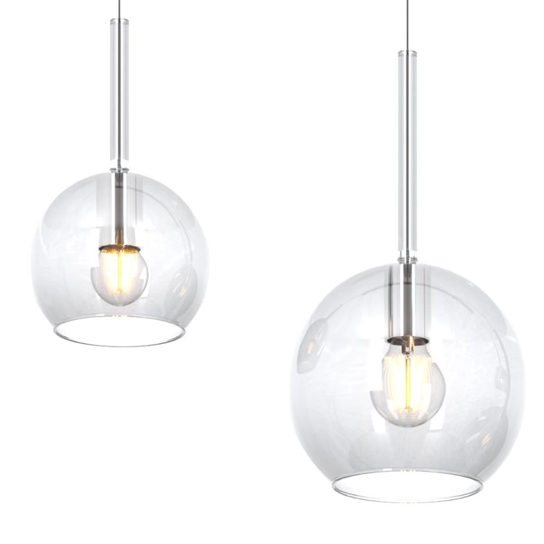 Lustre moderne Top Light FUTURE 1155 CR S4 RMIX TR