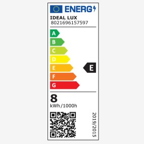 Globus, Kugel, satinierte Kuppel, weiße LED-Lampe.