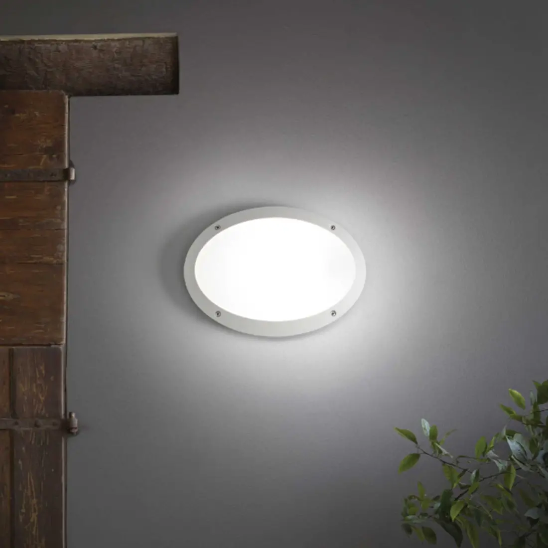 Applique moderno Ideal Lux MEDEA 1 AP1 096704 096711 E27 LED IP66