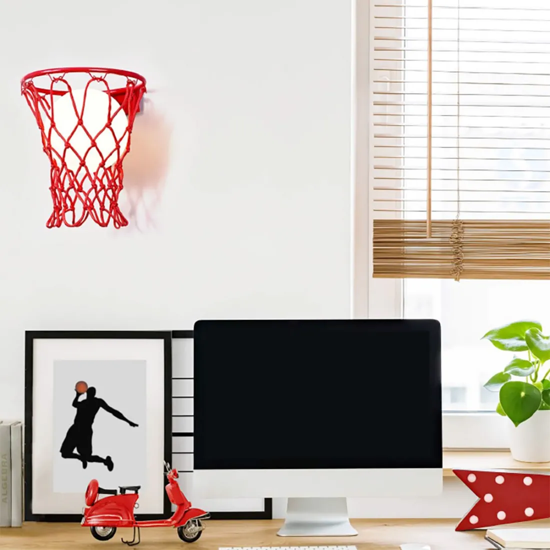 Mantra BASKETBALL moderne Wandleuchte
