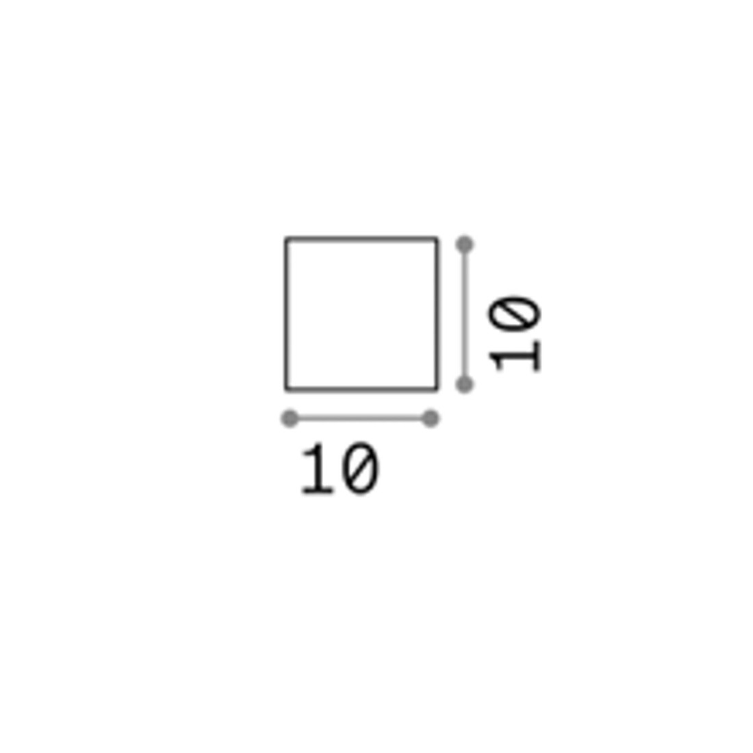 Applique moderno Ideal Lux RUBIK AP1 142302 149738