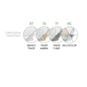Lampadario moderno Top Light TENDER 1181 CR S3 R BT E27 LED
