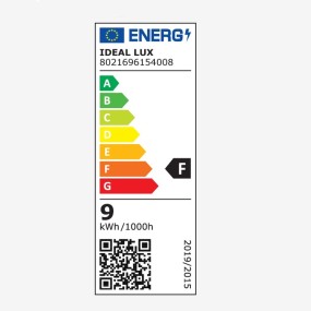 Faretto incasso moderno Ideal Lux GRAVITY SQUARE BIG 120386 GX53 LED IP67 resina segnapasso