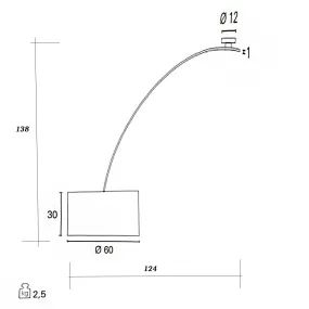 PAN International ARCHER SOS01111 plafón moderno