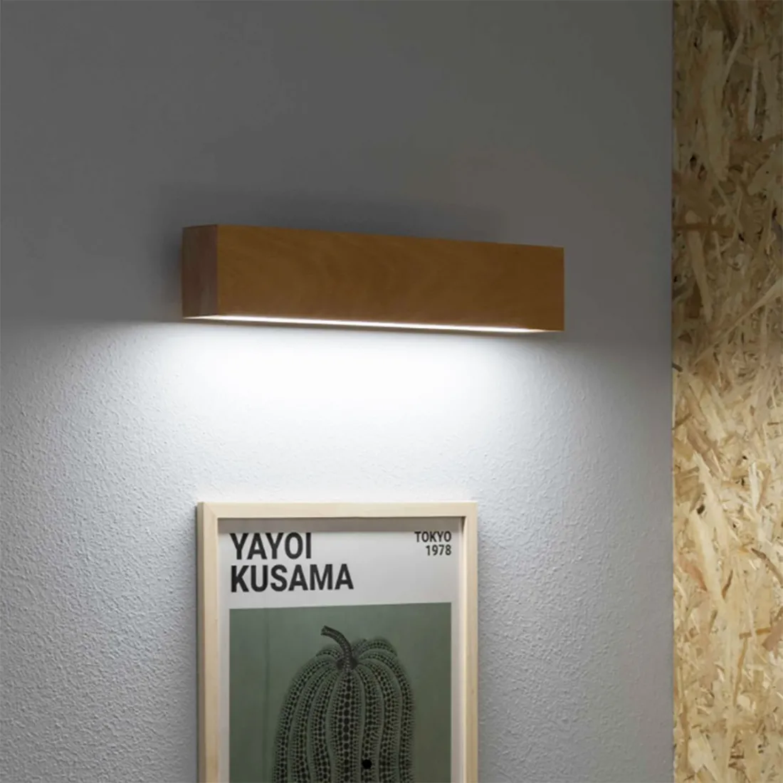 Ideal Lux CRAFT 284477 aplique led de madera