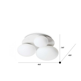 Ideal lux plafón NINFEA 306964