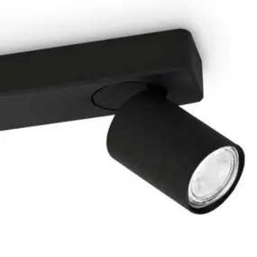 Binario moderno Ideal Lux RUDY 229058 GU10 LED orientabili soffitto parete