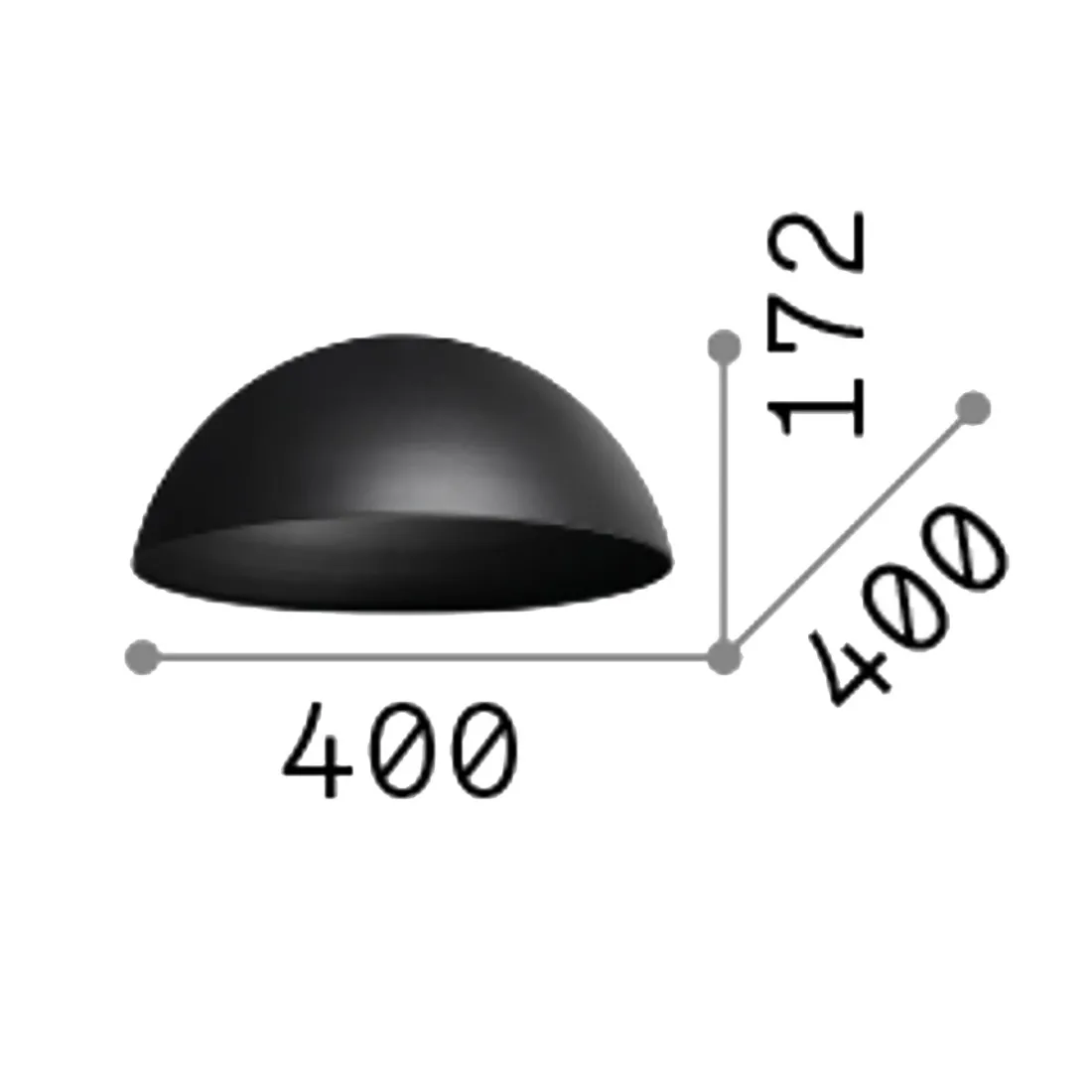 Ideal Lux MIX UP DOME Deckenleuchte 307404 288475