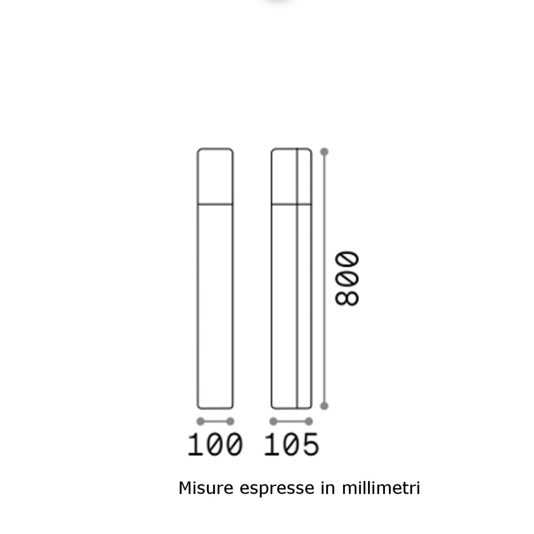 Lampioncino Ideal Lux PULSAR PT1