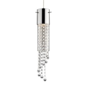 Lampadario moderno Ideal Lux GOCCE 089669 GU10 LED vetro cristallo sospensione