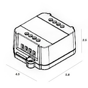 Dimmer Gea Led GDI001 Intensitätsregler Box 503