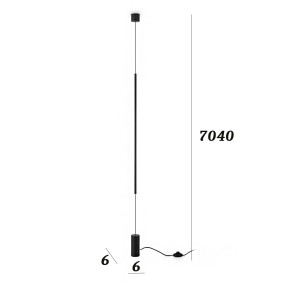 Ideal Lux raumhohe Stehleuchte FILO 301075