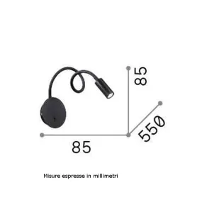 Ideal Lux LED-Wandleuchte...