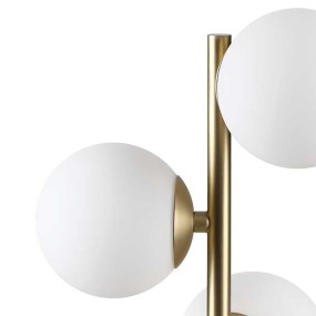 Abat-jour ottone PERLAGE 292472 G9 LED lampada tavolo classica sfere