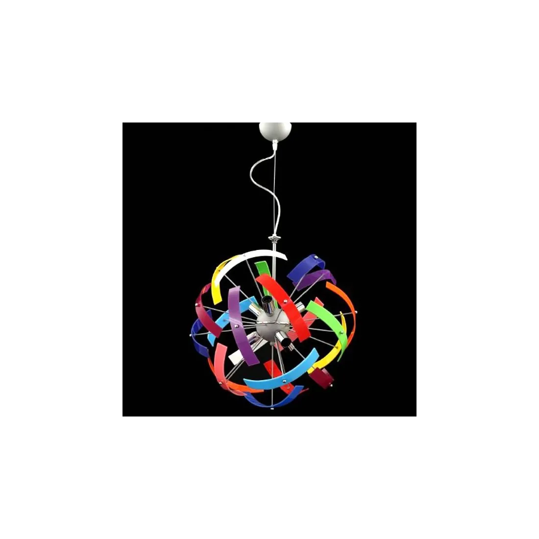 Sospensione BA-FRAMMENTI bambini plexiglass interno E27