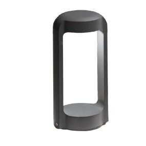 Lampioncino alluminio Gea Led EURUS GES450 LED H30 lampada terra moderna esterno 13W 1200LM 4000°K IP65
